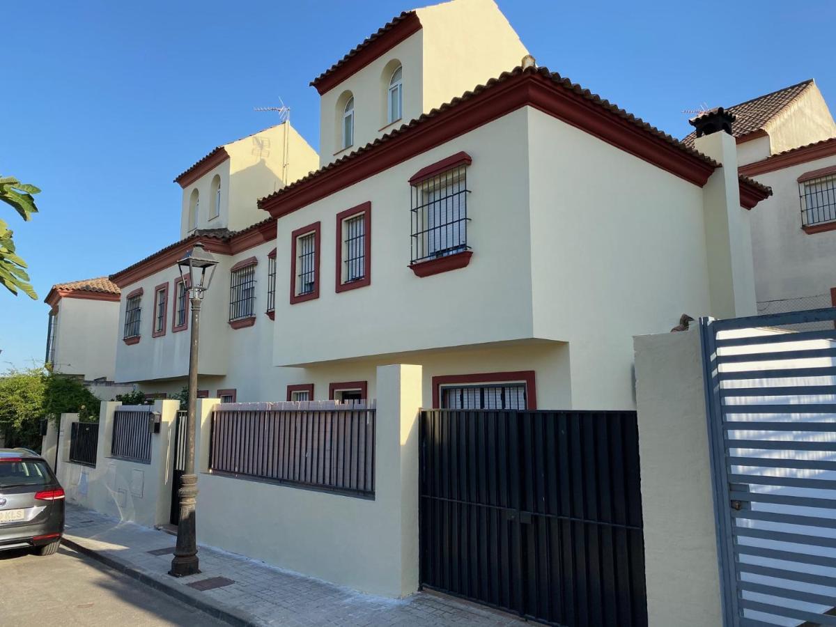 Sevilla Saltera Casa Rural Cerca Centro De Sevilla Familiar - Trabajo - Wifi Salteras Exteriör bild